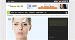 Desktop Screenshot of doctorsinfobd.com