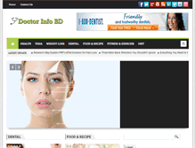 Tablet Screenshot of doctorsinfobd.com